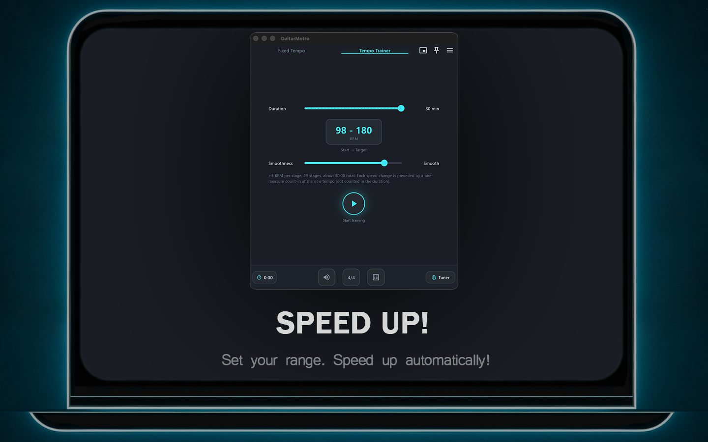 GuitarMetro application screenshot 2