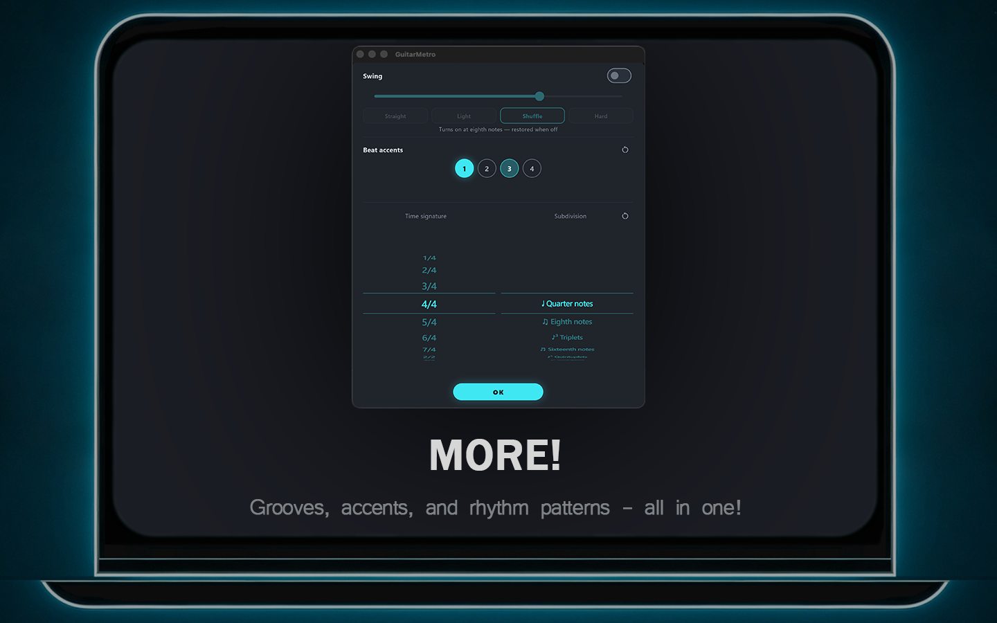 GuitarMetro application screenshot 3