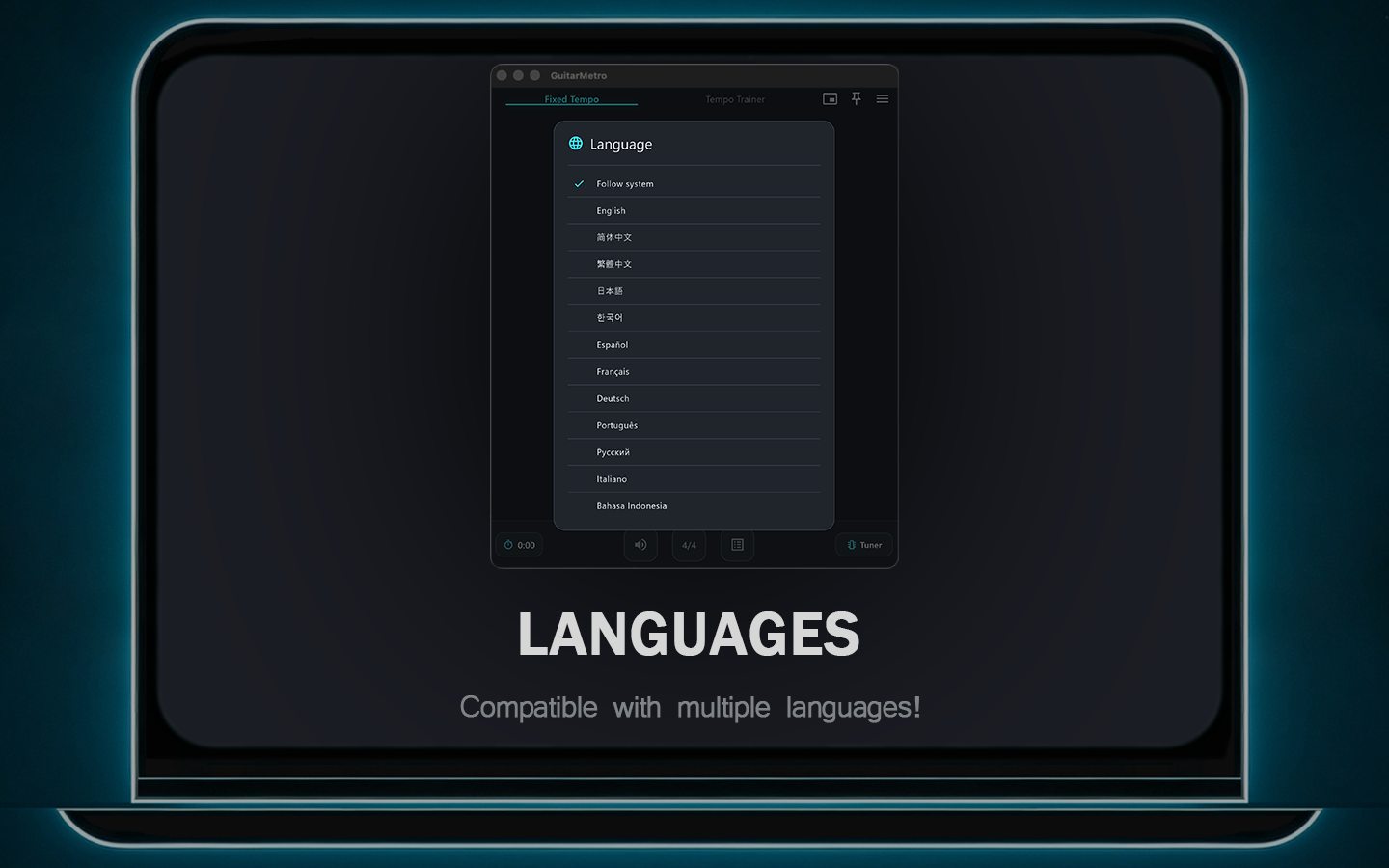 GuitarMetro application screenshot 4
